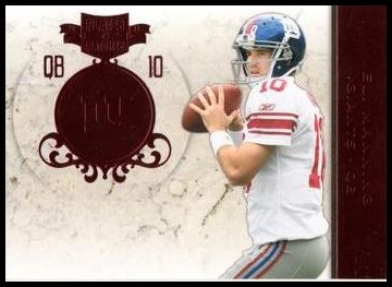 2011 Panini Plates and Patches Eli Manning